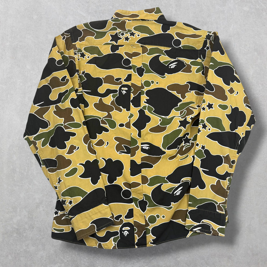 Bape Camo Sta Button Up M