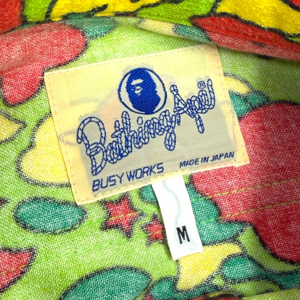 Bape Psyche Camo Button Up M