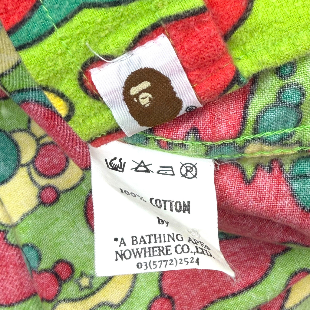 Bape Psyche Camo Button Up M