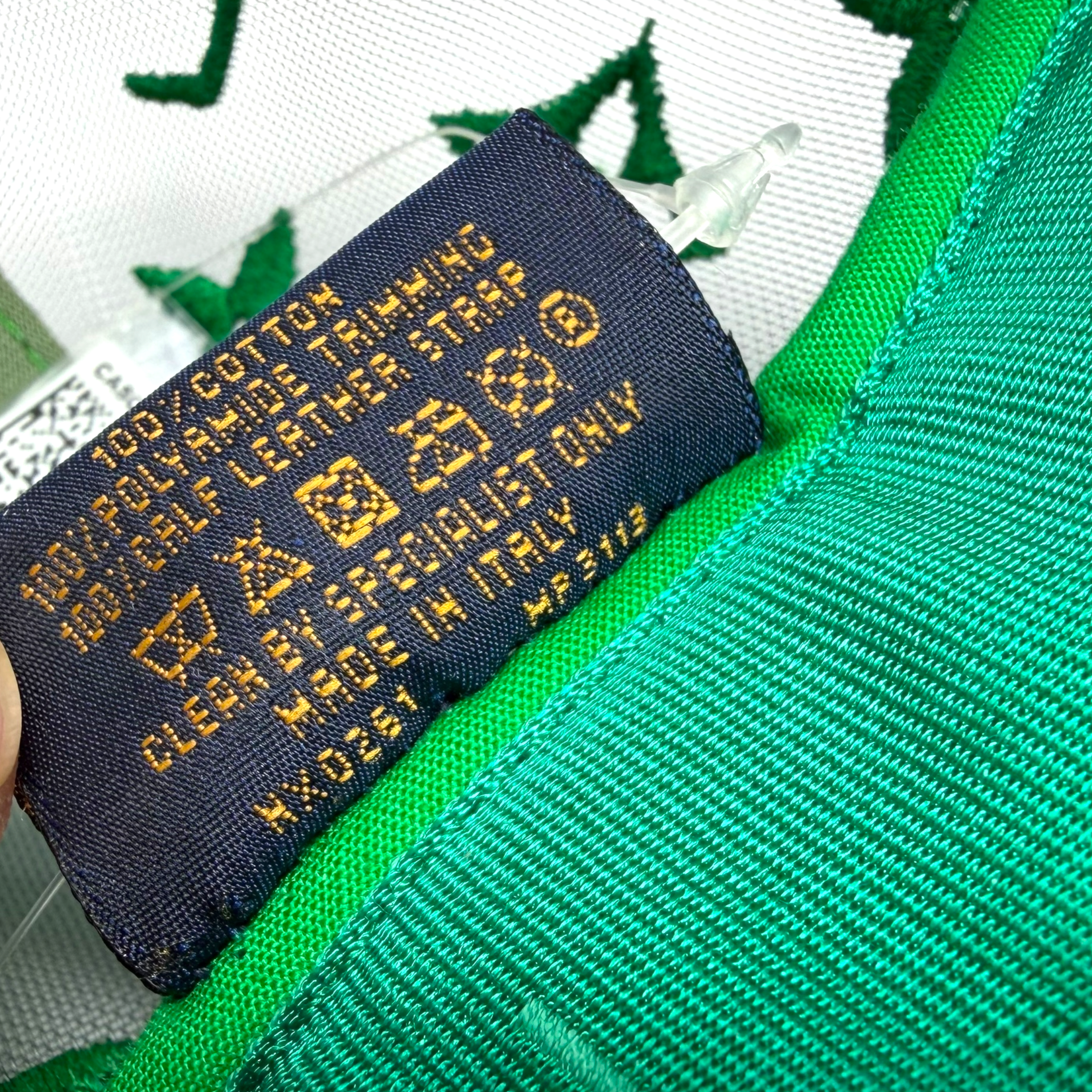Louis Vuitton Everyday LV Embroidered Mesh Cap Green