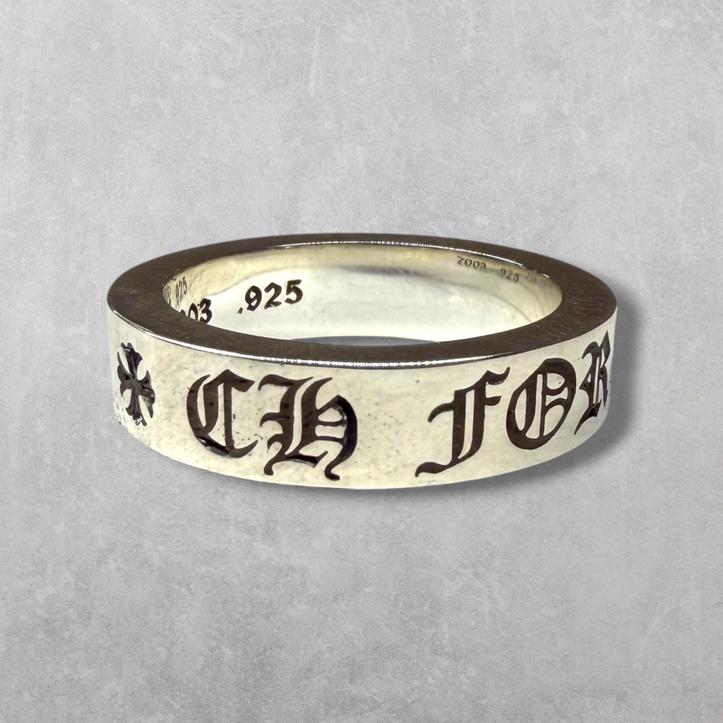 Chrome Hearts Forever 6MM Spacer Ring 9.5