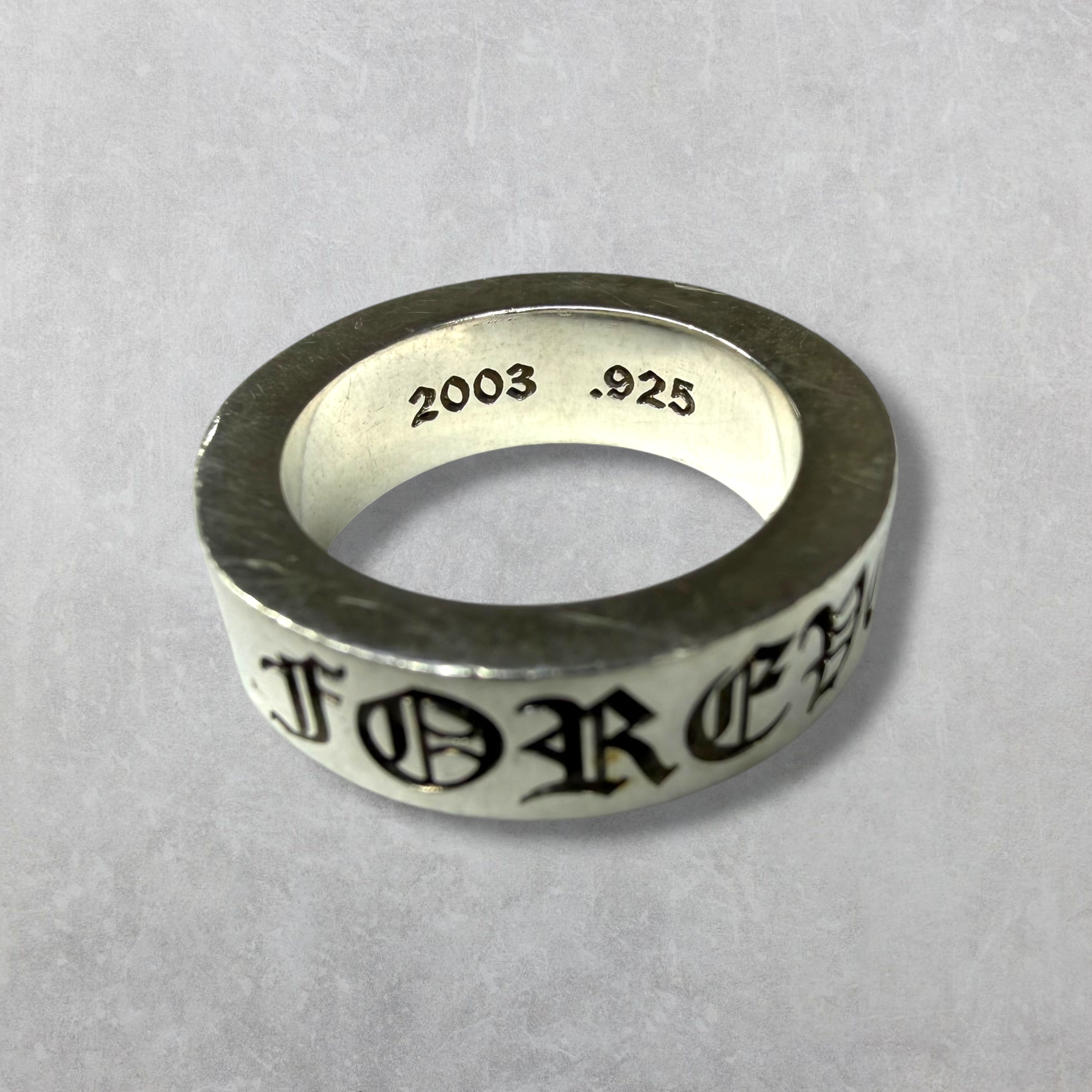 Chrome Hearts Forever 6MM Spacer Ring 5