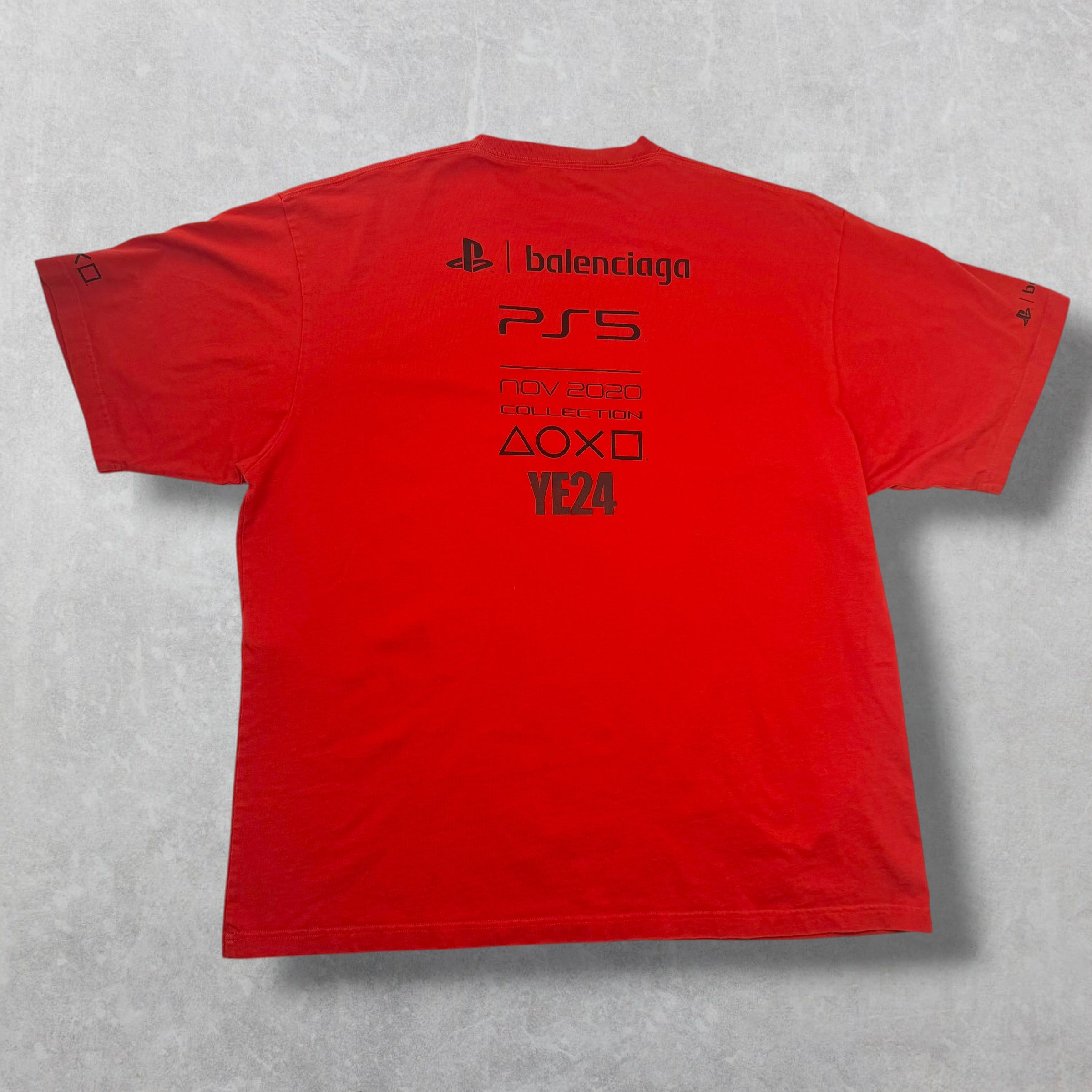 Balenciaga PS5 YE24 Campaign Tee XL (XXL)