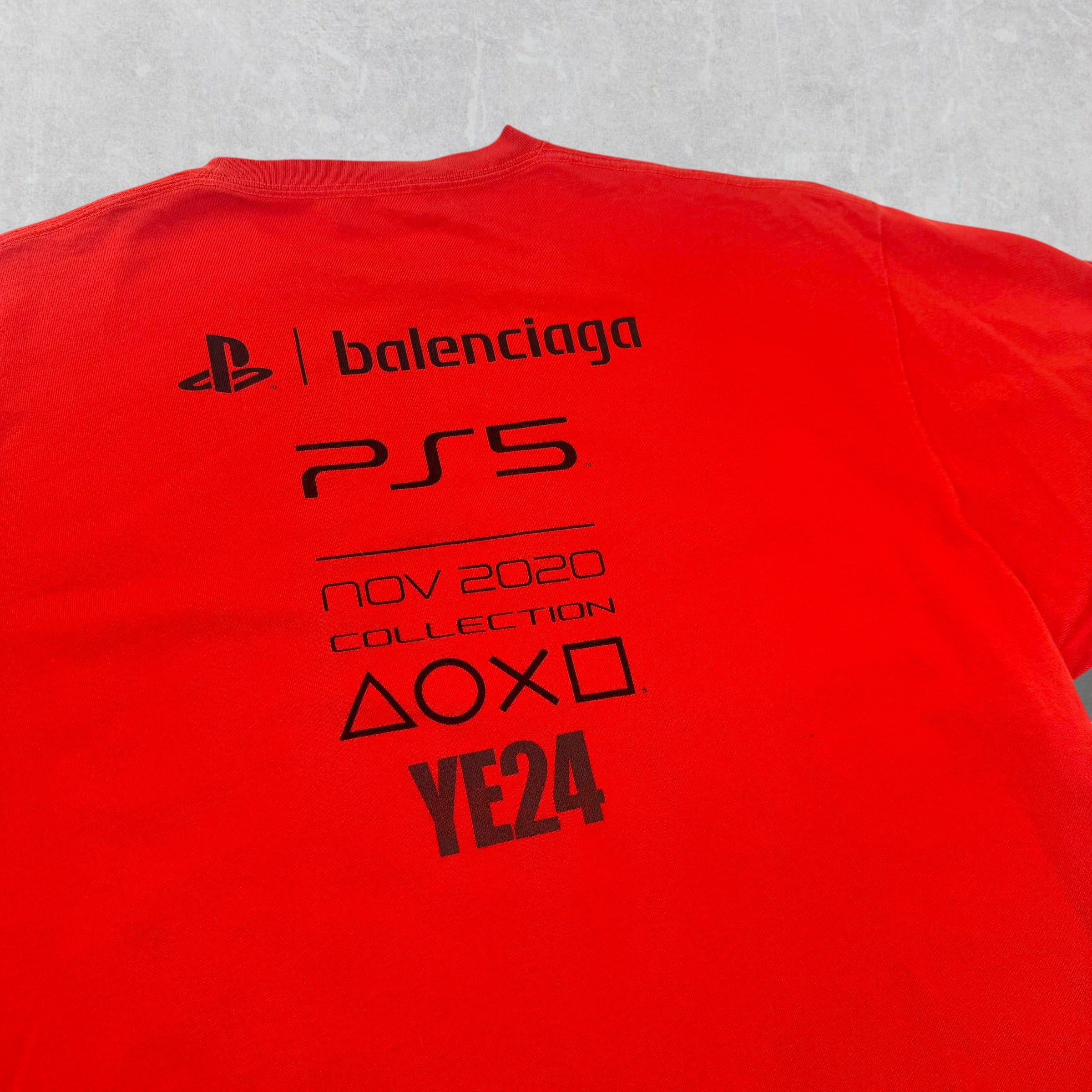 Balenciaga PS5 YE24 Campaign Tee XL (XXL)