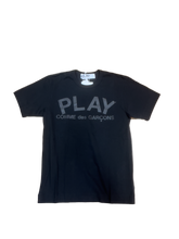 Load image into Gallery viewer, CDG Play Black Spell out Tee
