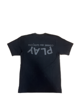 Load image into Gallery viewer, CDG Play Black Spell out Tee

