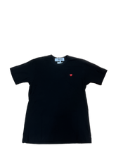Load image into Gallery viewer, CDG Play Embroidered Mini Heart Red Tee

