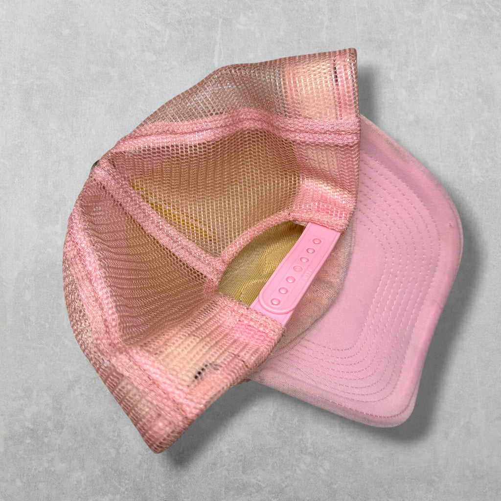 Vintage Chrome Hearts Vegas Pink Trucker Hat
