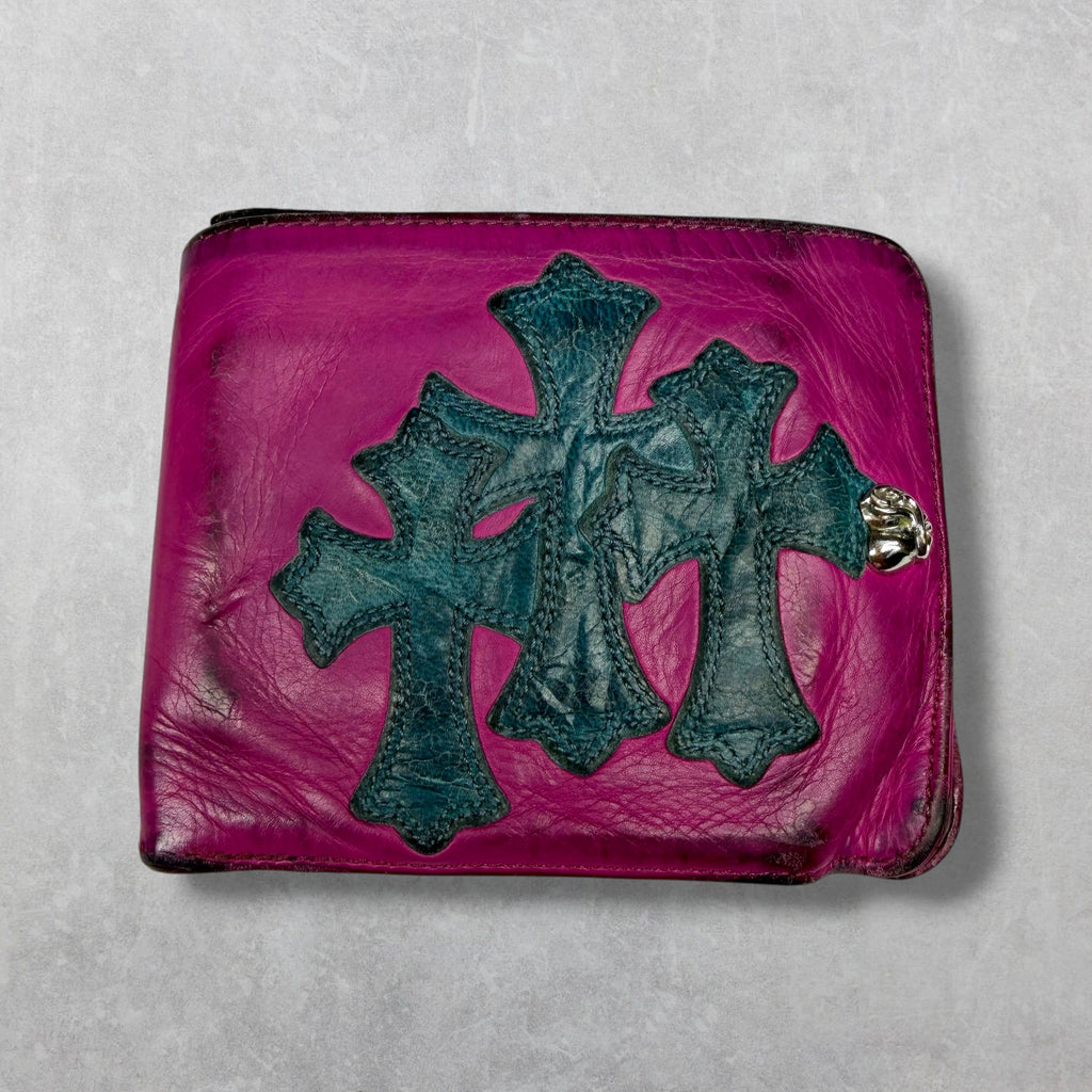 Chrome Hearts Cross Patch Bifold Wallet