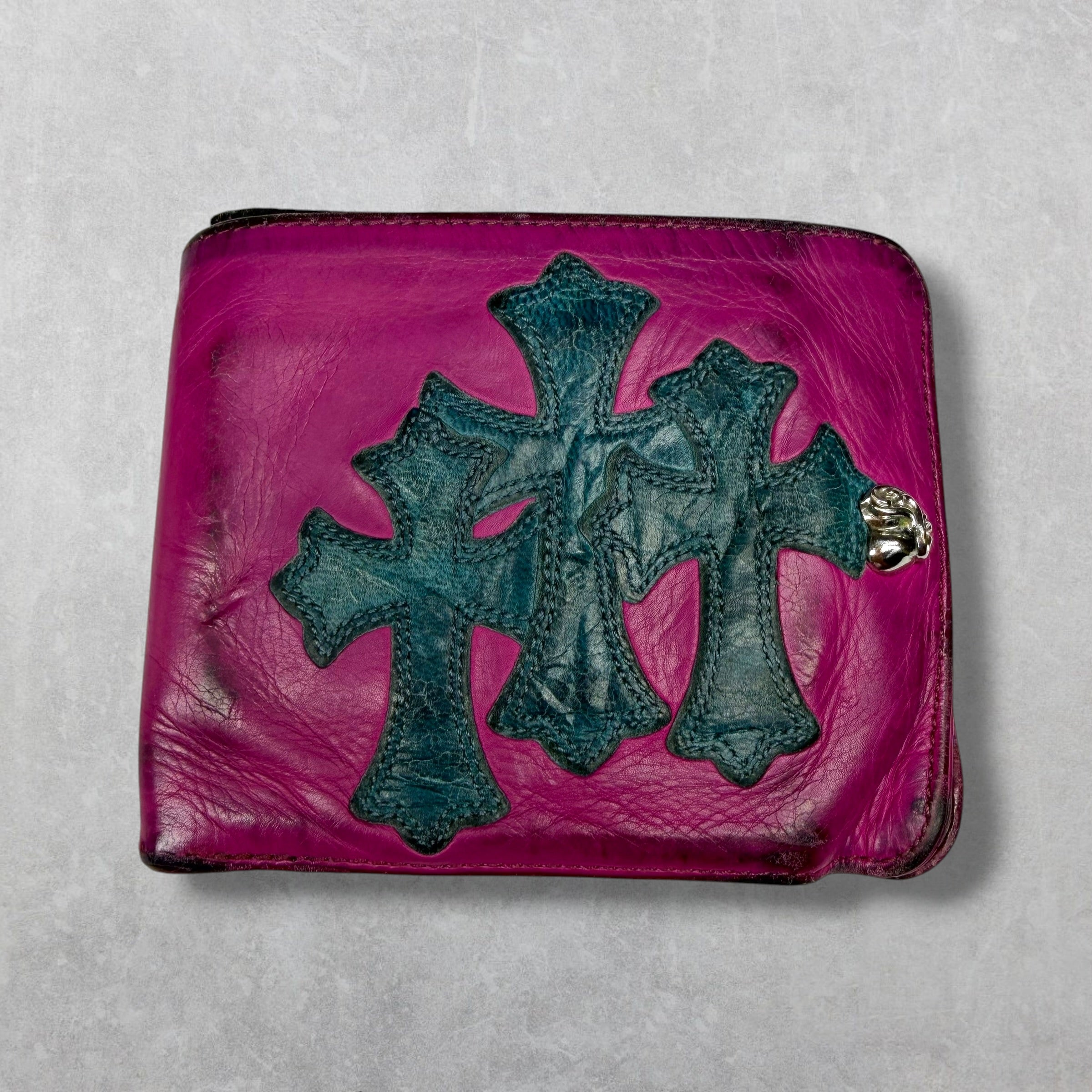 Chrome Hearts Cross Patch Bifold Wallet