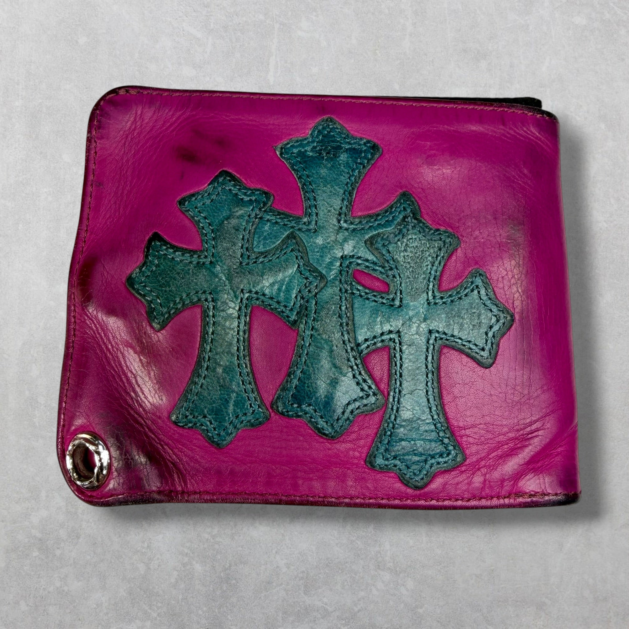 Chrome Hearts Cross Patch Bifold Wallet