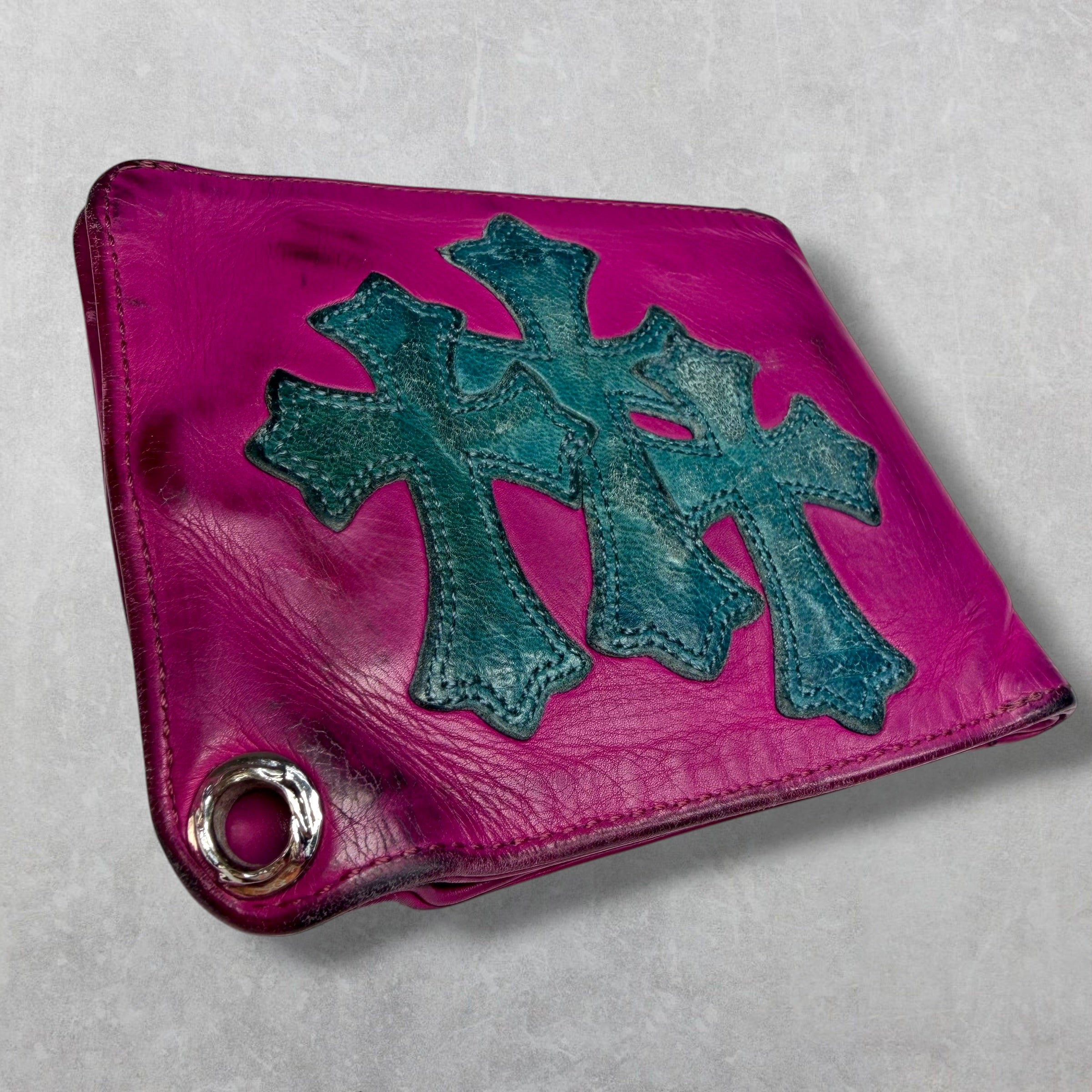Chrome Hearts Cross Patch Bifold Wallet