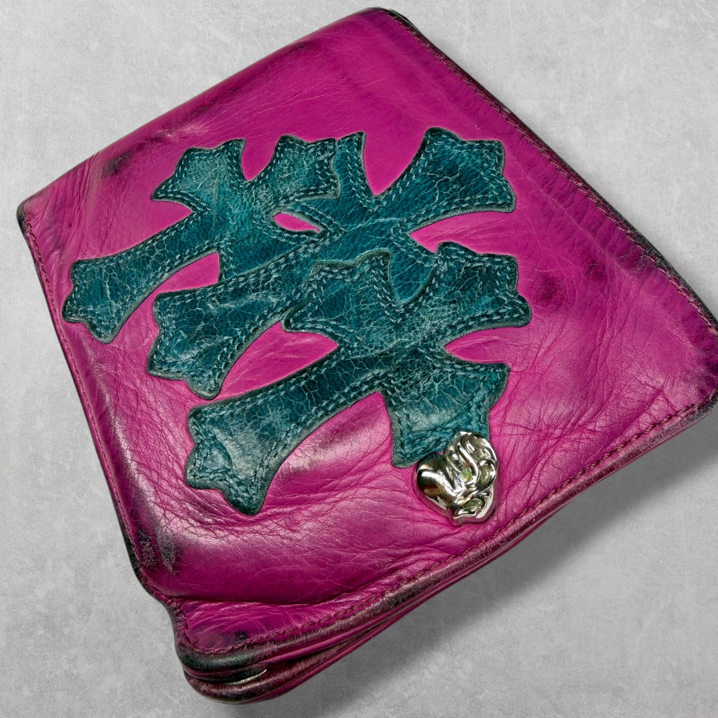 Chrome Hearts Cross Patch Bifold Wallet
