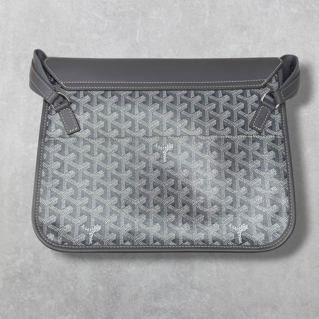 Goyard Coursier Messenger Bag Grey