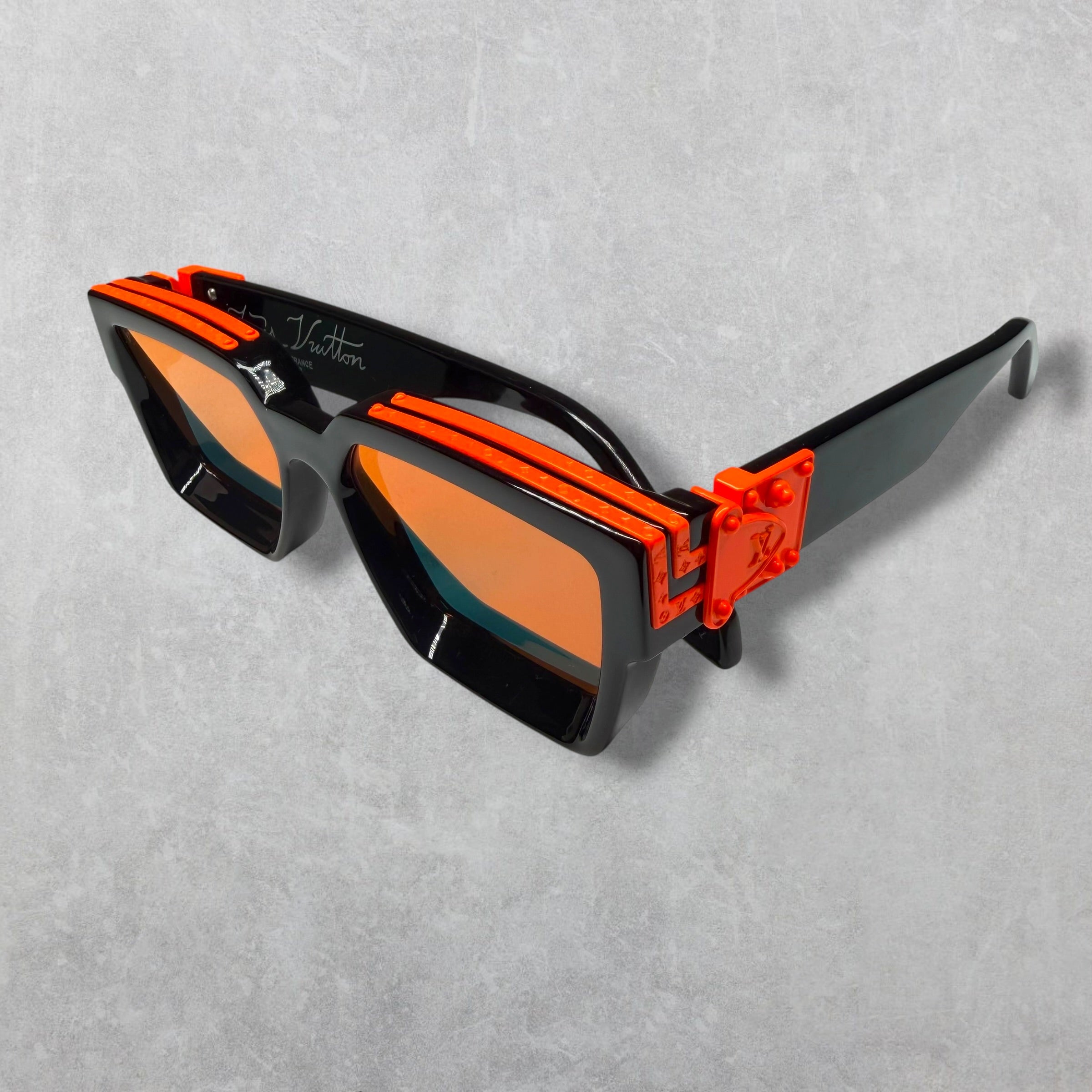Louis Vuitton 1.1 Millionaires Black/Orange Sunglasses
