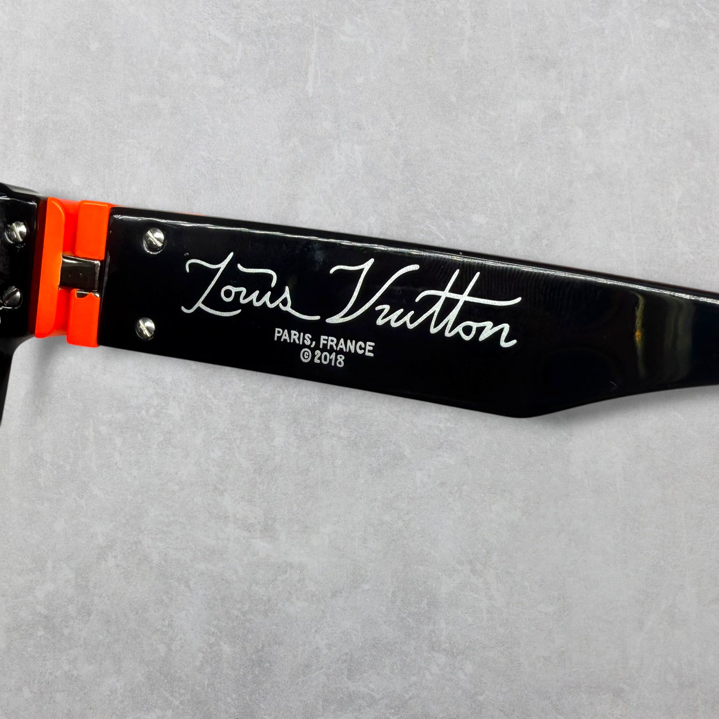 Louis Vuitton 1.1 Millionaires Black/Orange Sunglasses