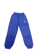 Load image into Gallery viewer, Awake NY College Logo Sweatpants Sapphire
