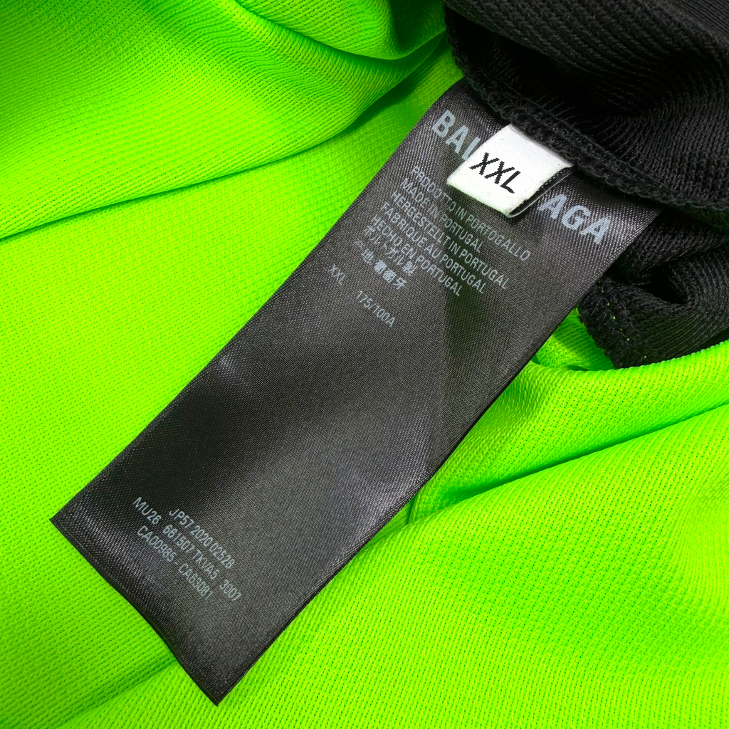 Balenciaga Embroidery Polo Shirt Green XXL