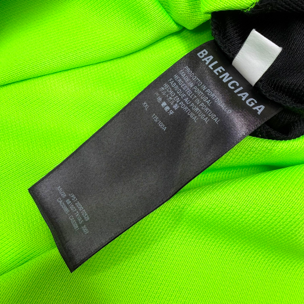 Balenciaga Embroidery Polo Shirt Green XXL