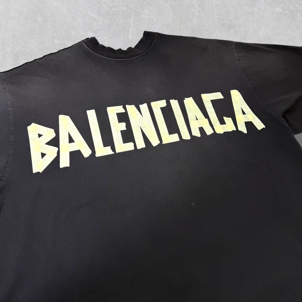 Balenciaga Tape Stitch 3B Embroidery Tee 3 (XXL)