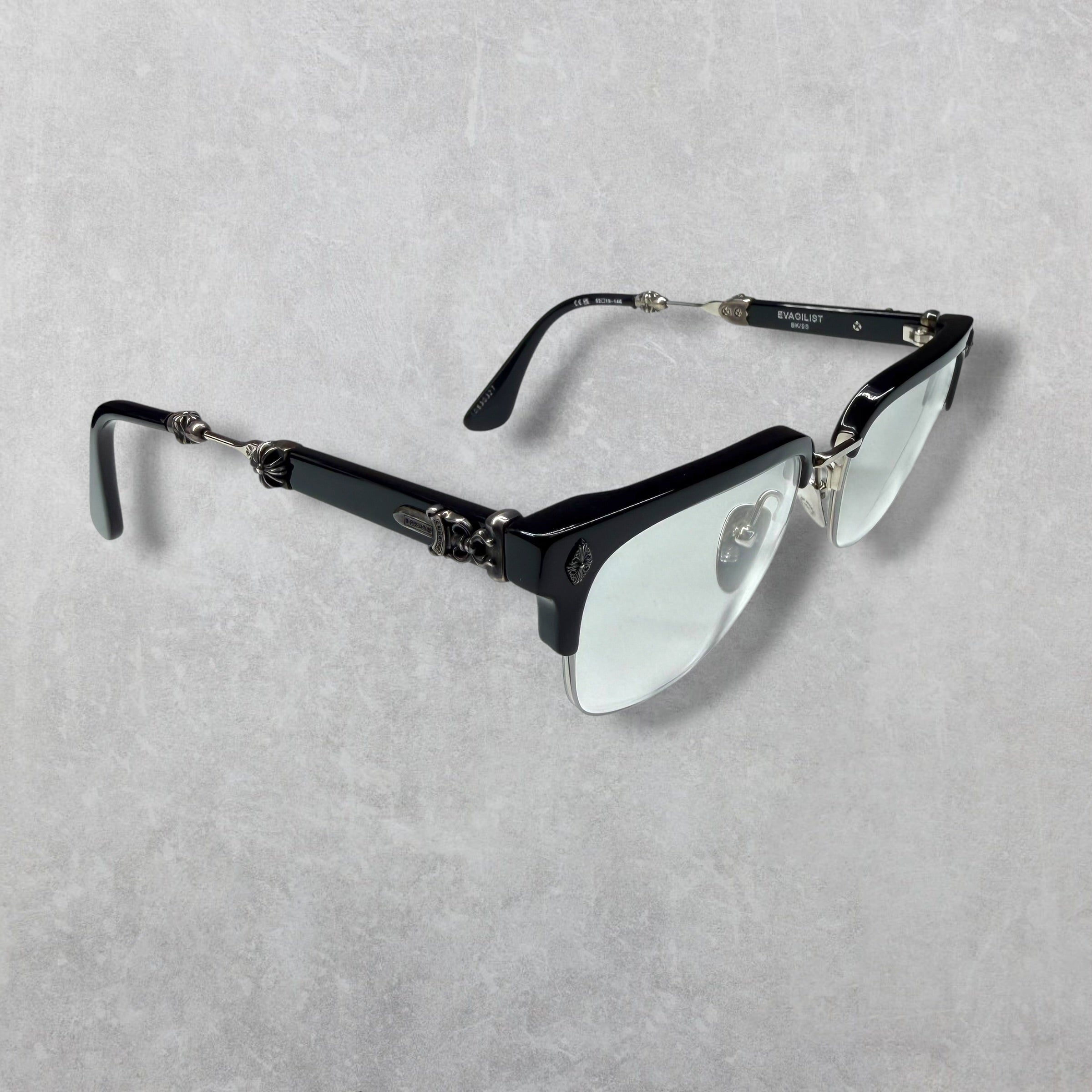 Chrome Hearts Evagilist Black Glasses