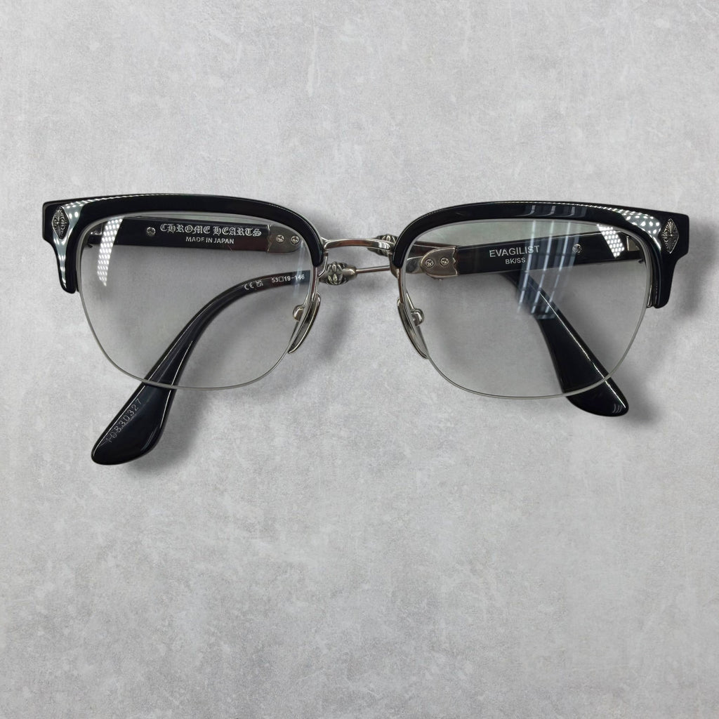 Chrome Hearts Evagilist Black Glasses