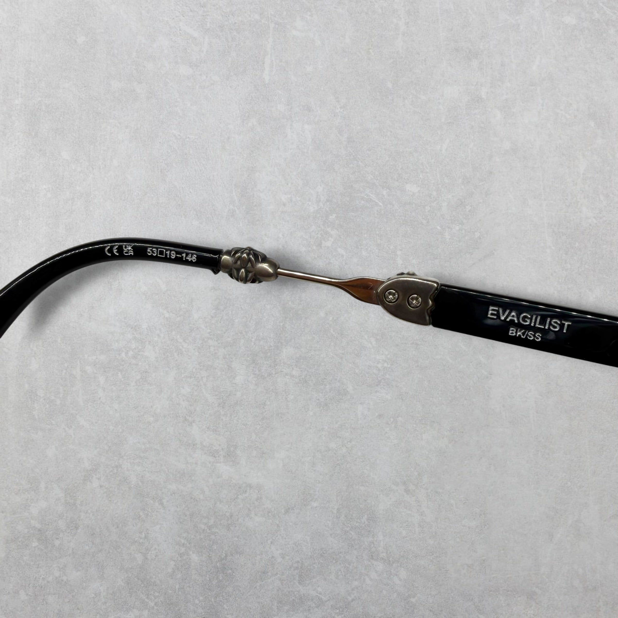 Chrome Hearts Evagilist Black Glasses