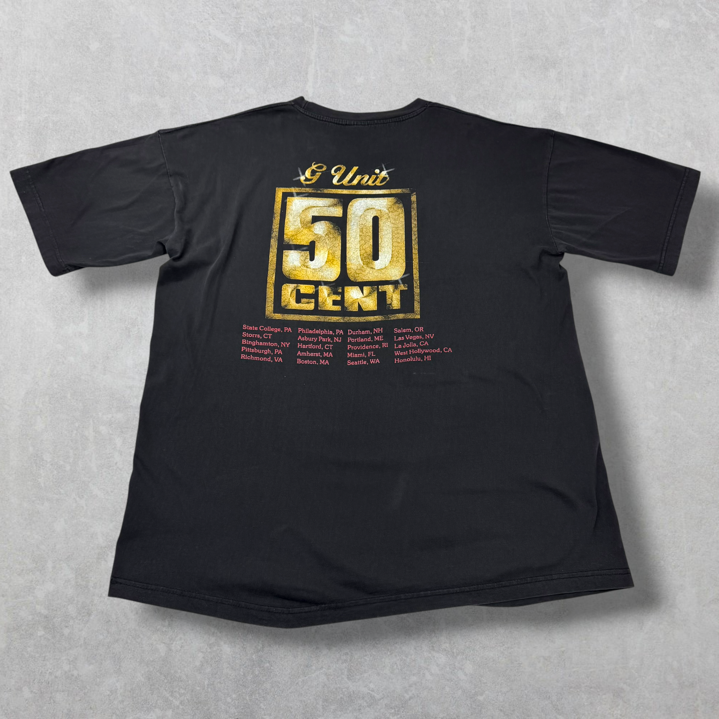 Vintage 2003 50 Cent Get Rich or Die Tryin Rap Tee XL