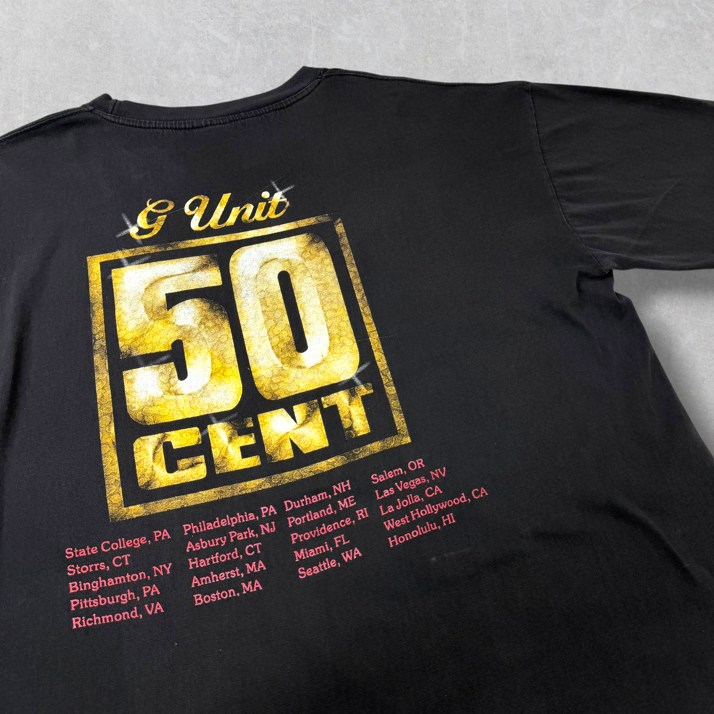 Vintage 2003 50 Cent Get Rich or Die Tryin Rap Tee XL