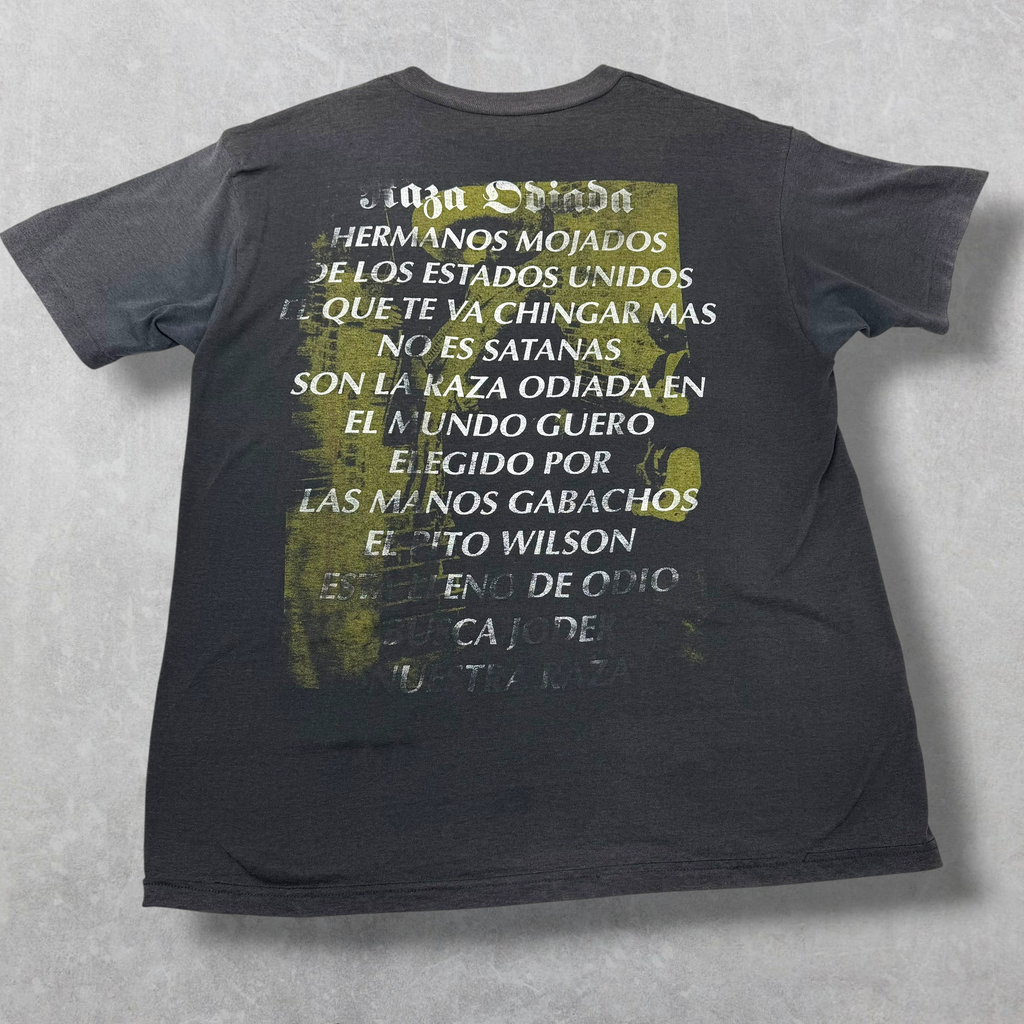 Vintage 90s Brujeria "Raza Odiada" Mexican Bootleg Tee XL
