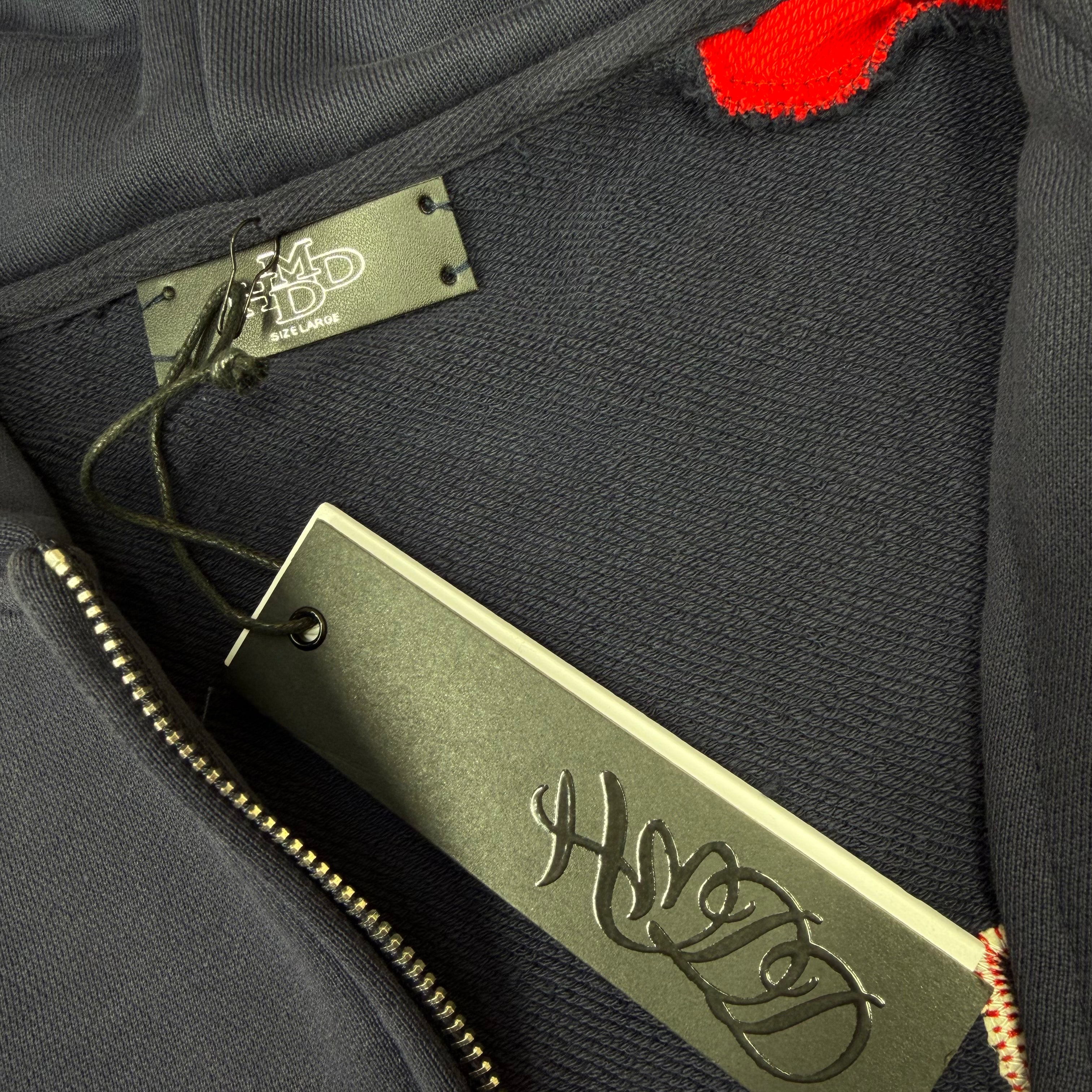 HMDD Red 10 Lisbon Zip Up L
