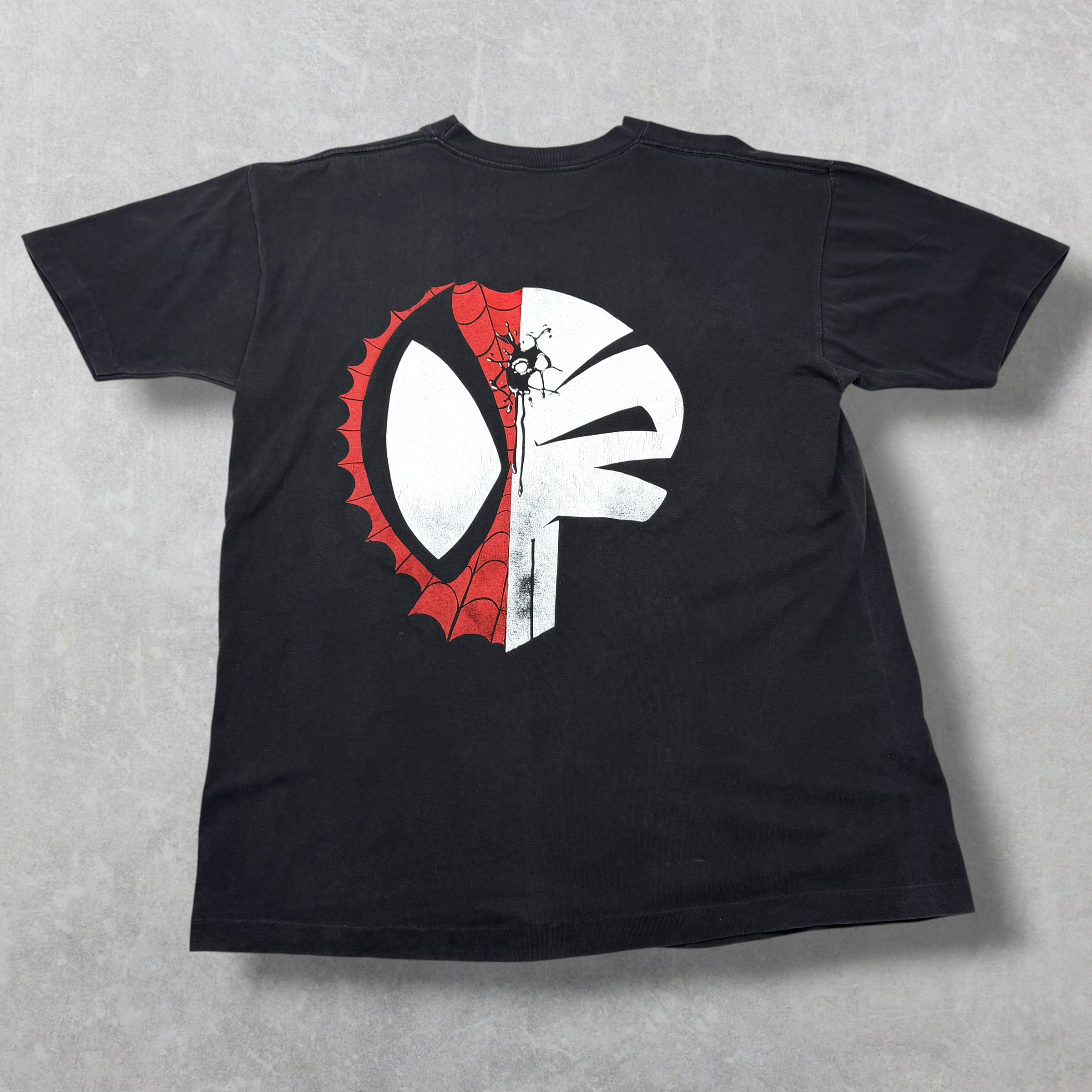 Vintage 90s Pre Peyote Spider-Man vs. The Punisher Tee XL