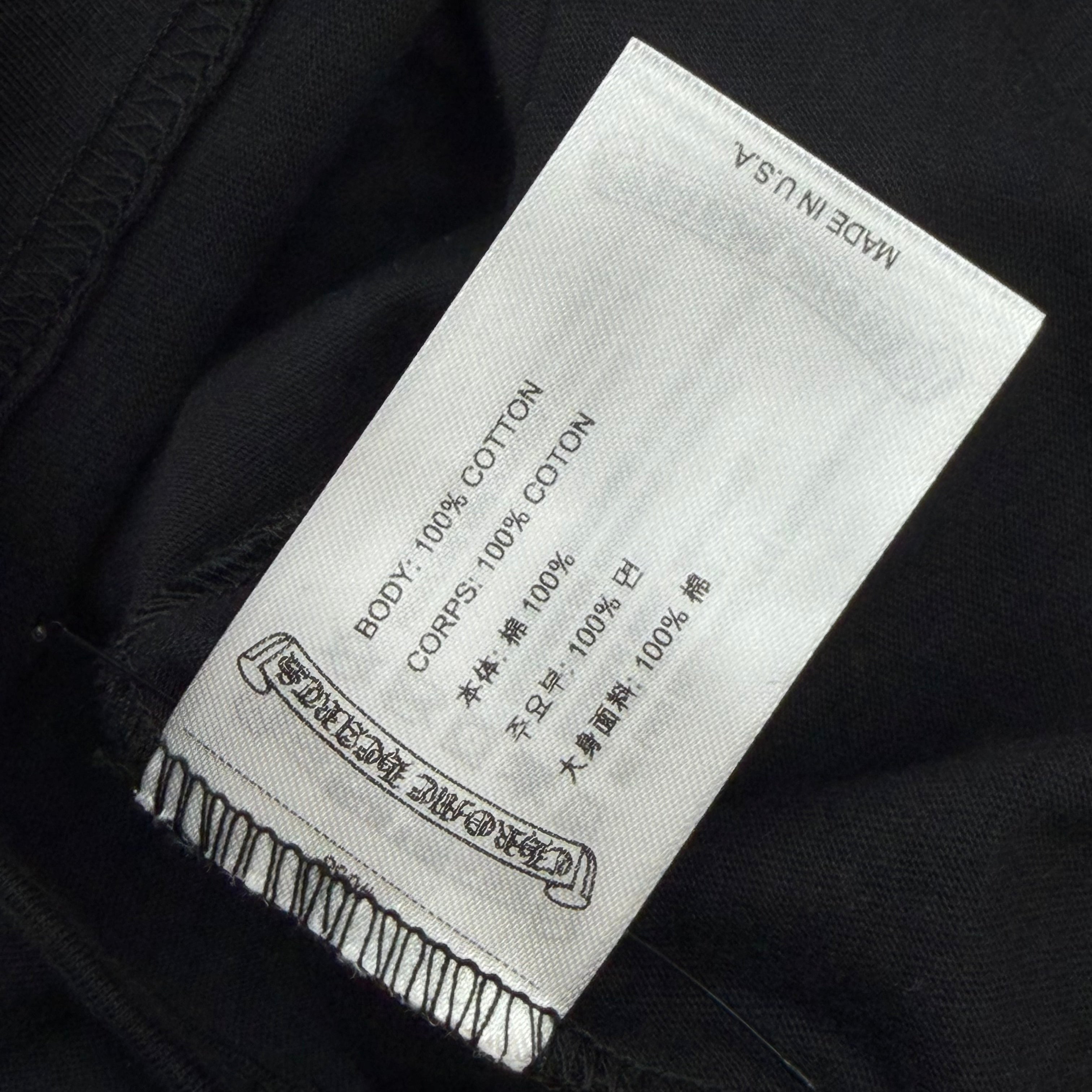 Chrome Hearts Olive Neck Logo L/S L