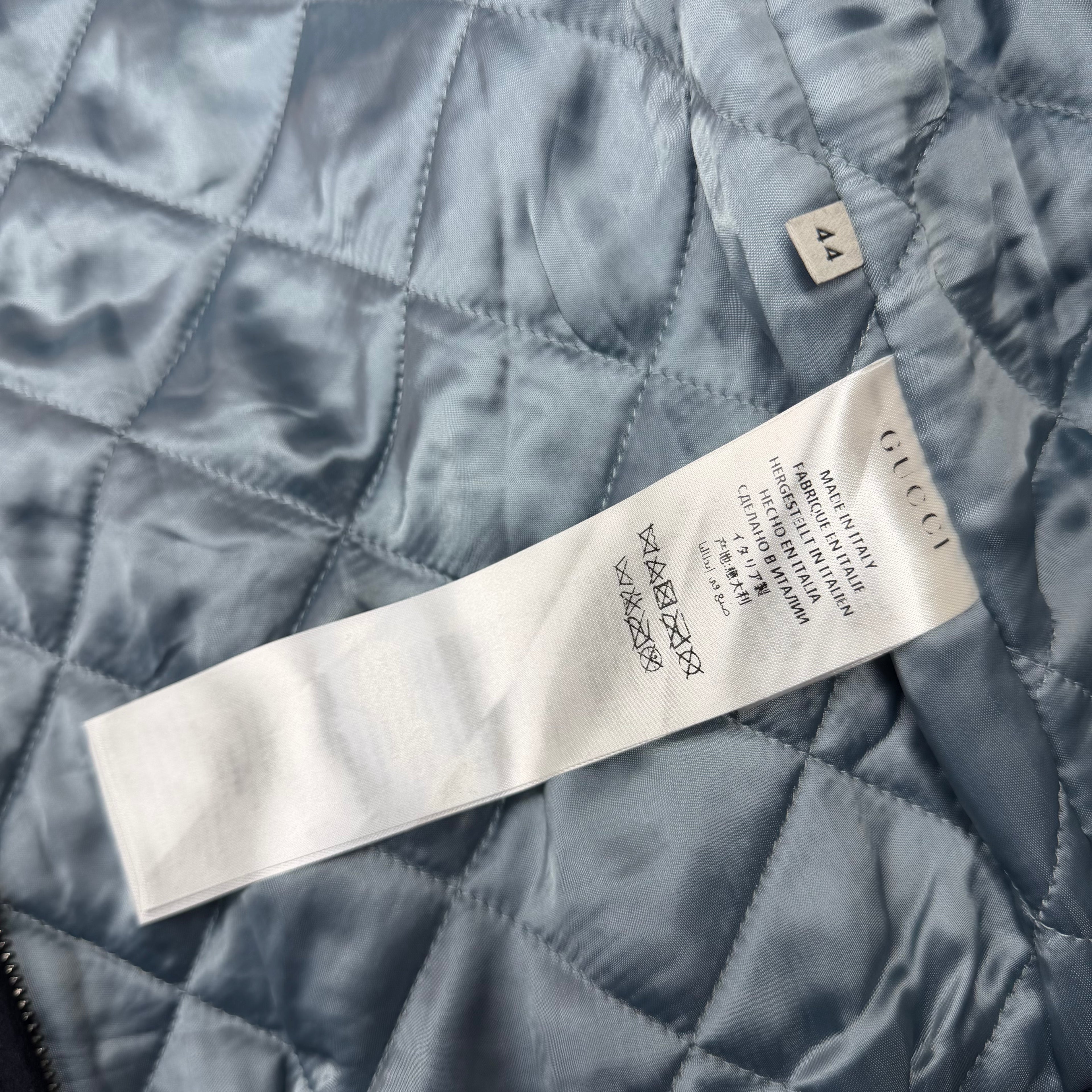 Gucci Floral Studded Varsity Jacket 44 (XS)