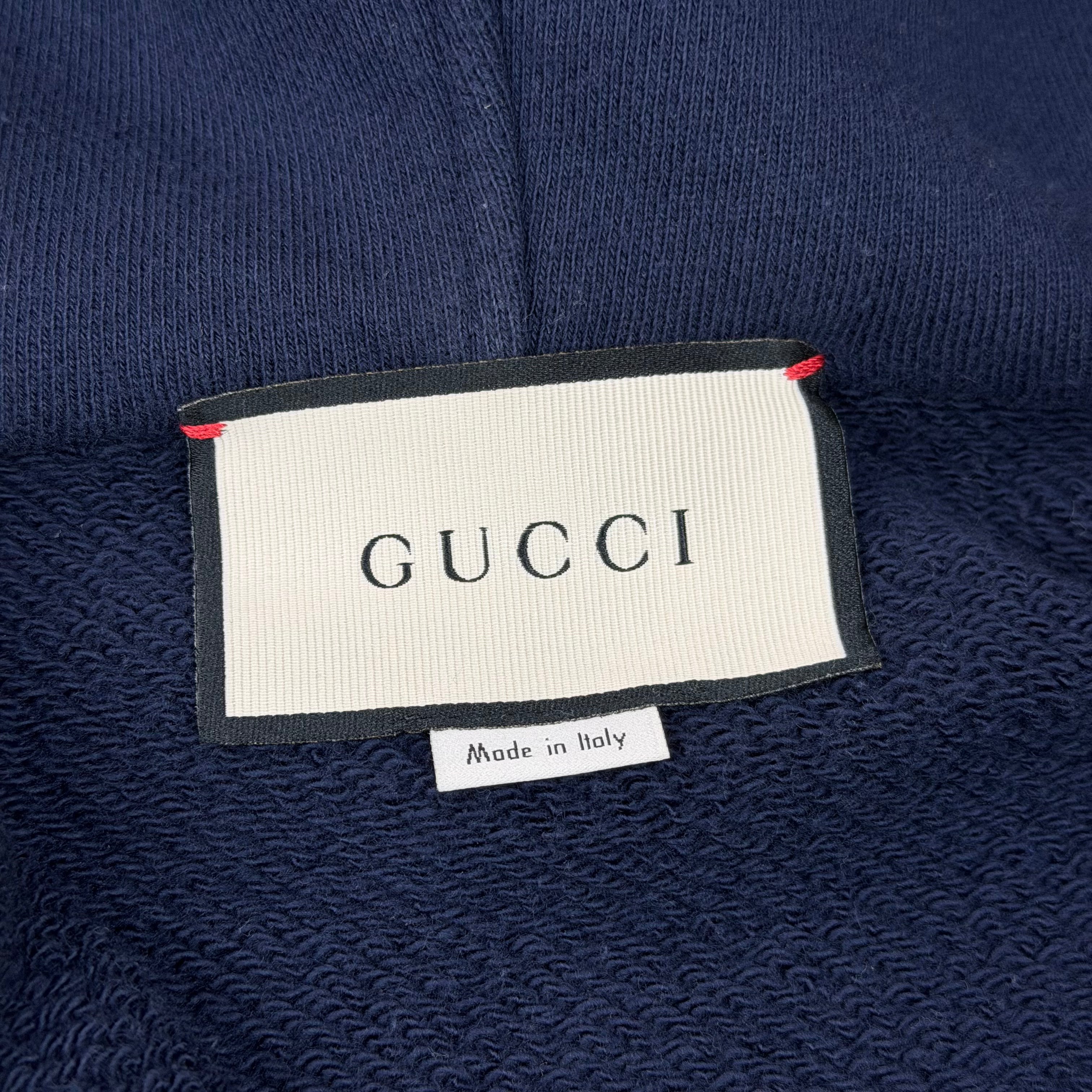 Gucci x NY Yankees Patch Zip Hoodie XL