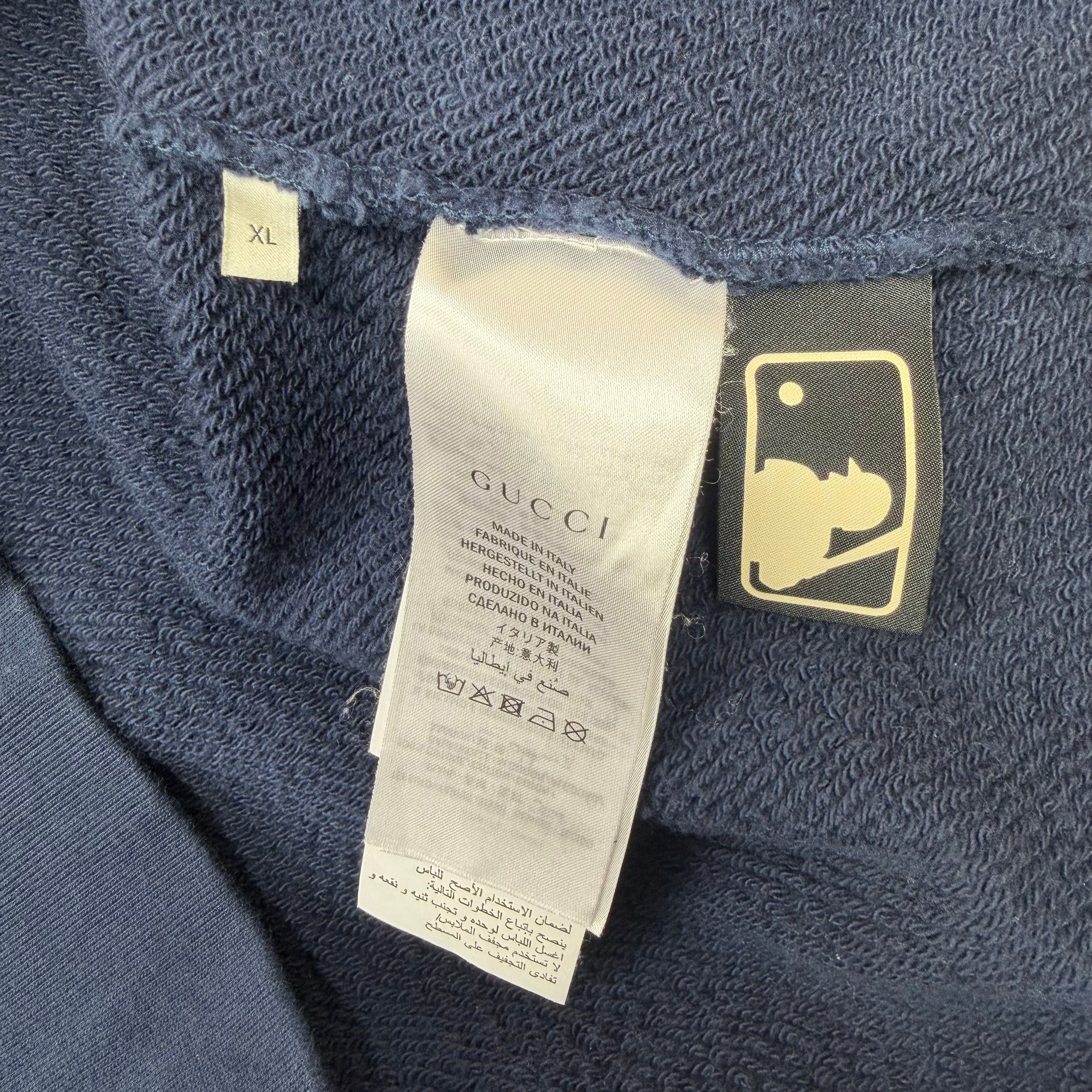 Gucci x NY Yankees Patch Zip Hoodie XL