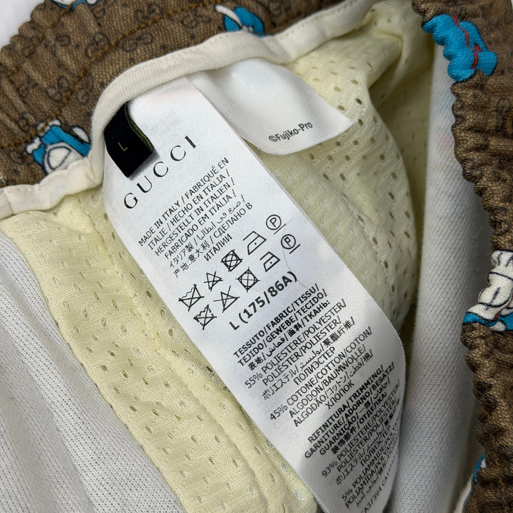 Gucci x Doraemon Technical Jersey Track Pants L