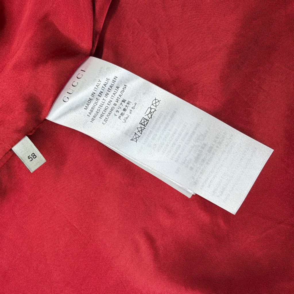 Gucci Orgasmique Leather Bomber 58 (XXXL)