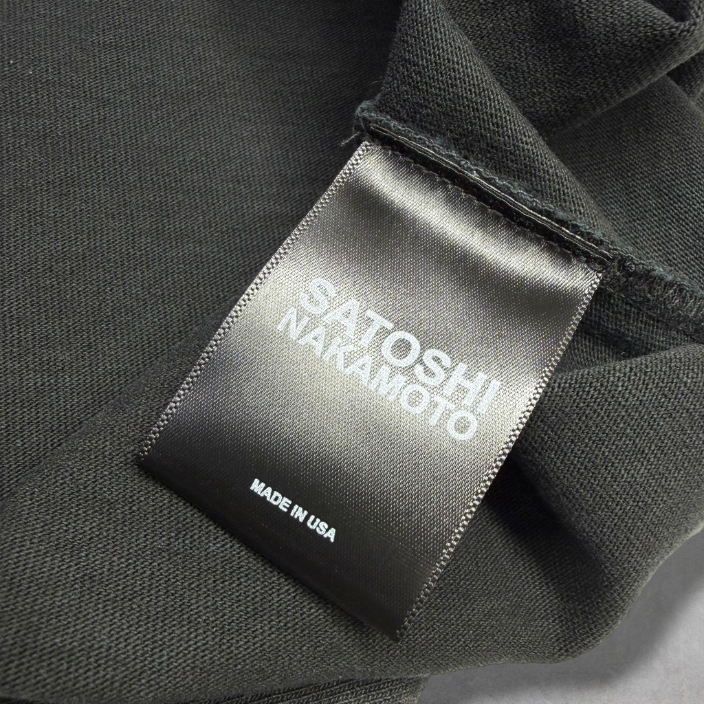 Satoshi Nakamoto Globe of Death Cut Off Tee S