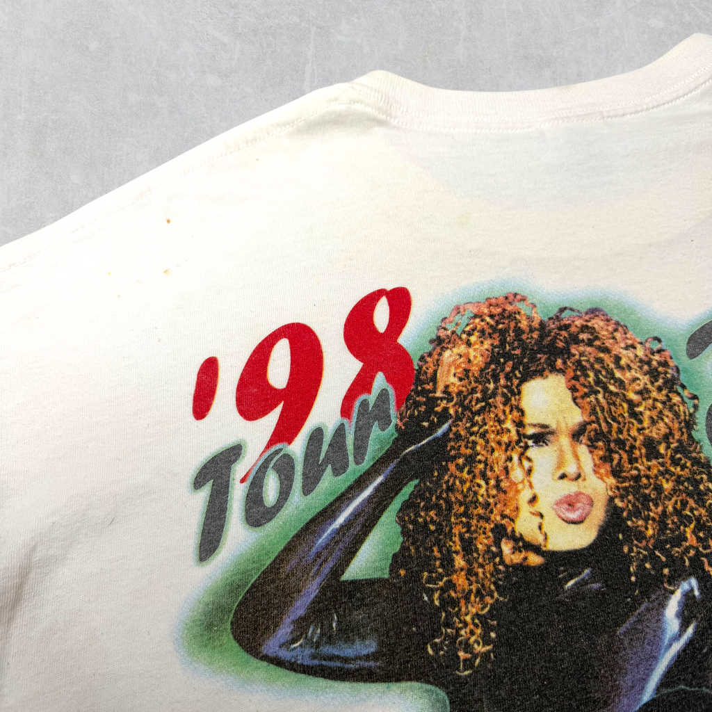 Vintage 1998 Janet Jackson & Usher Tour Tee XL