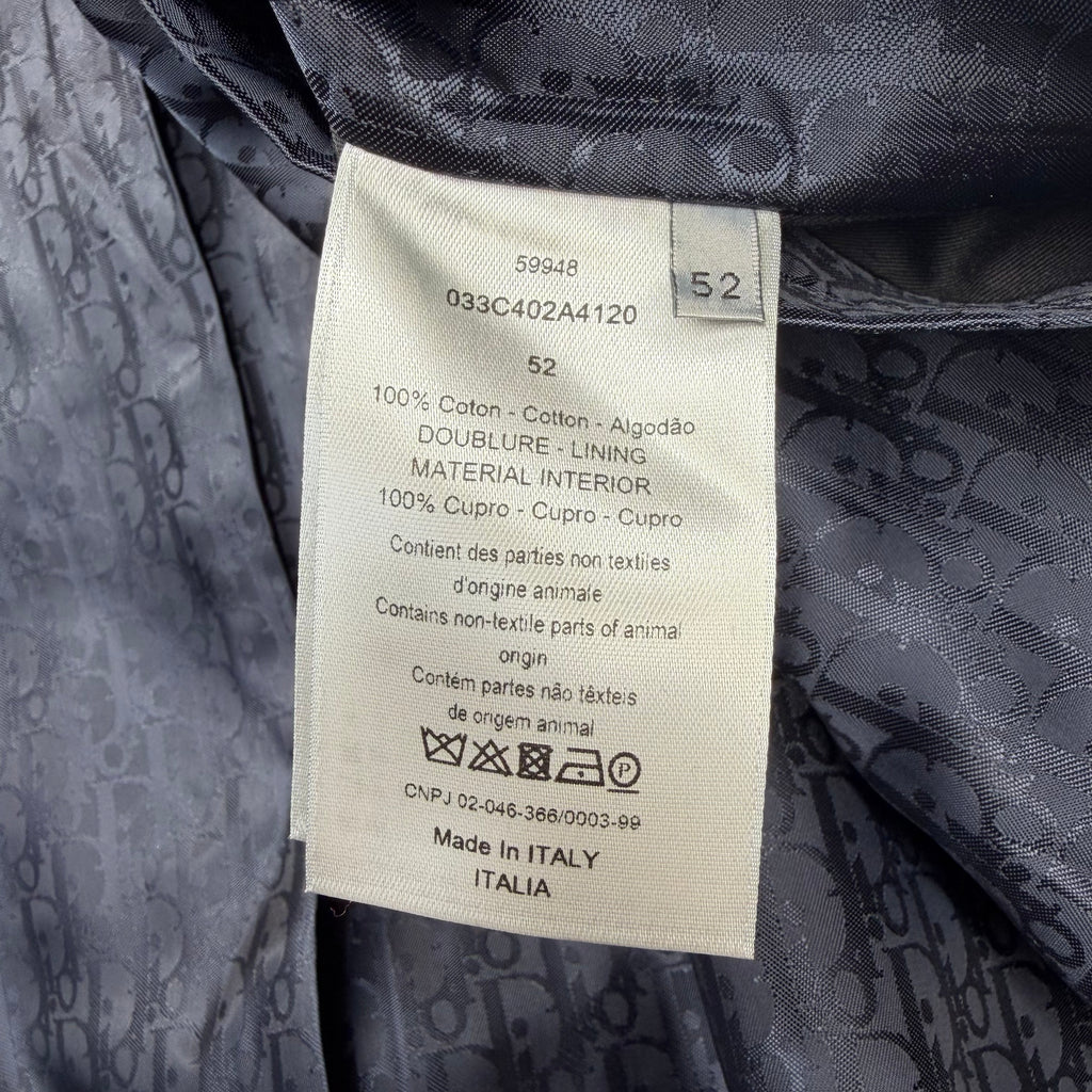 Dior x Jordan Wings Logo Bomber Navy 52 (L)