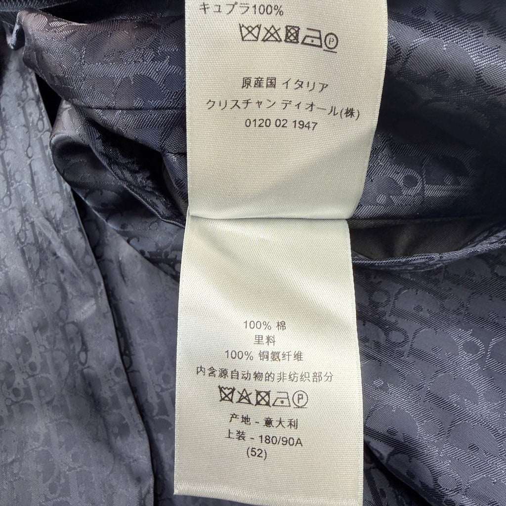Dior x Jordan Wings Logo Bomber Navy 52 (L)