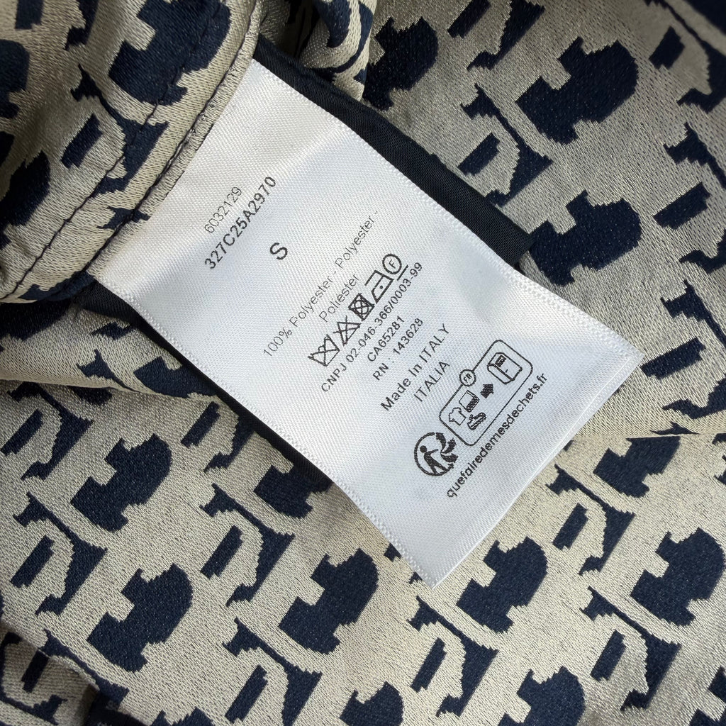Dior Technical Jacquard Taffeta Hooded Jacket S