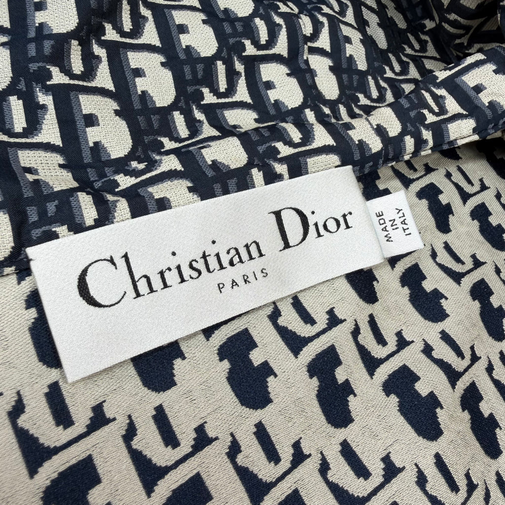 Dior Technical Jacquard Taffeta Hooded Jacket S