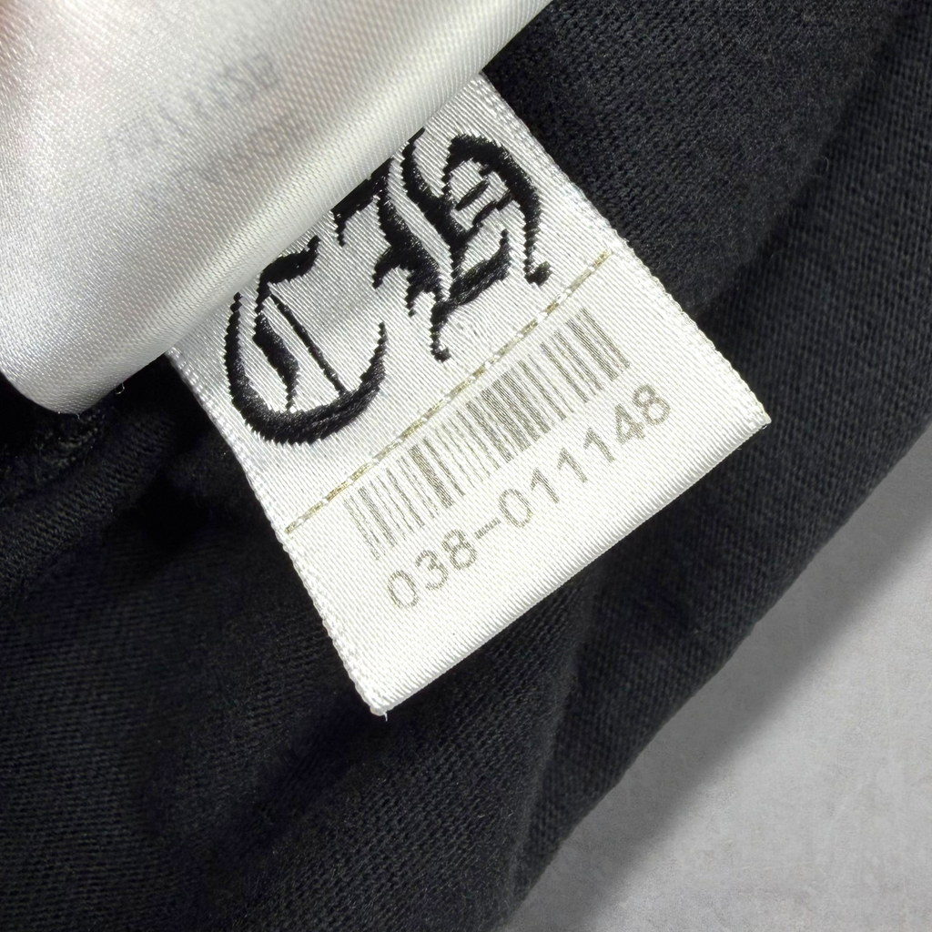 Chrome Hearts Purple Neck Logo Tee XL