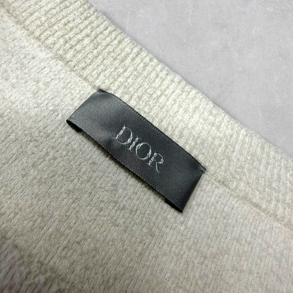 Dior x Stussy "Year of The Ox" Terry Cloth Tee L