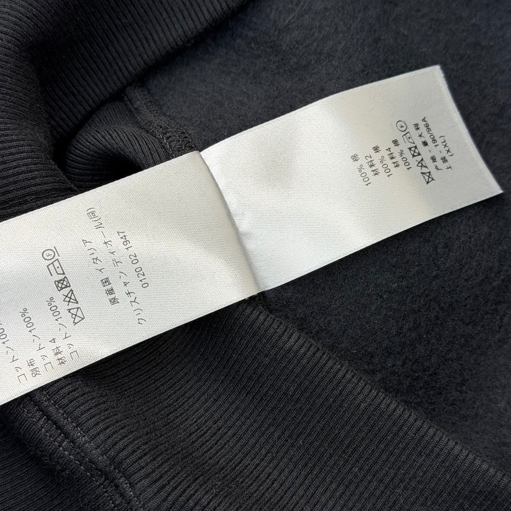 Dior Oblique Relaxed-Fit Hooded Sweatshirt Black XXL