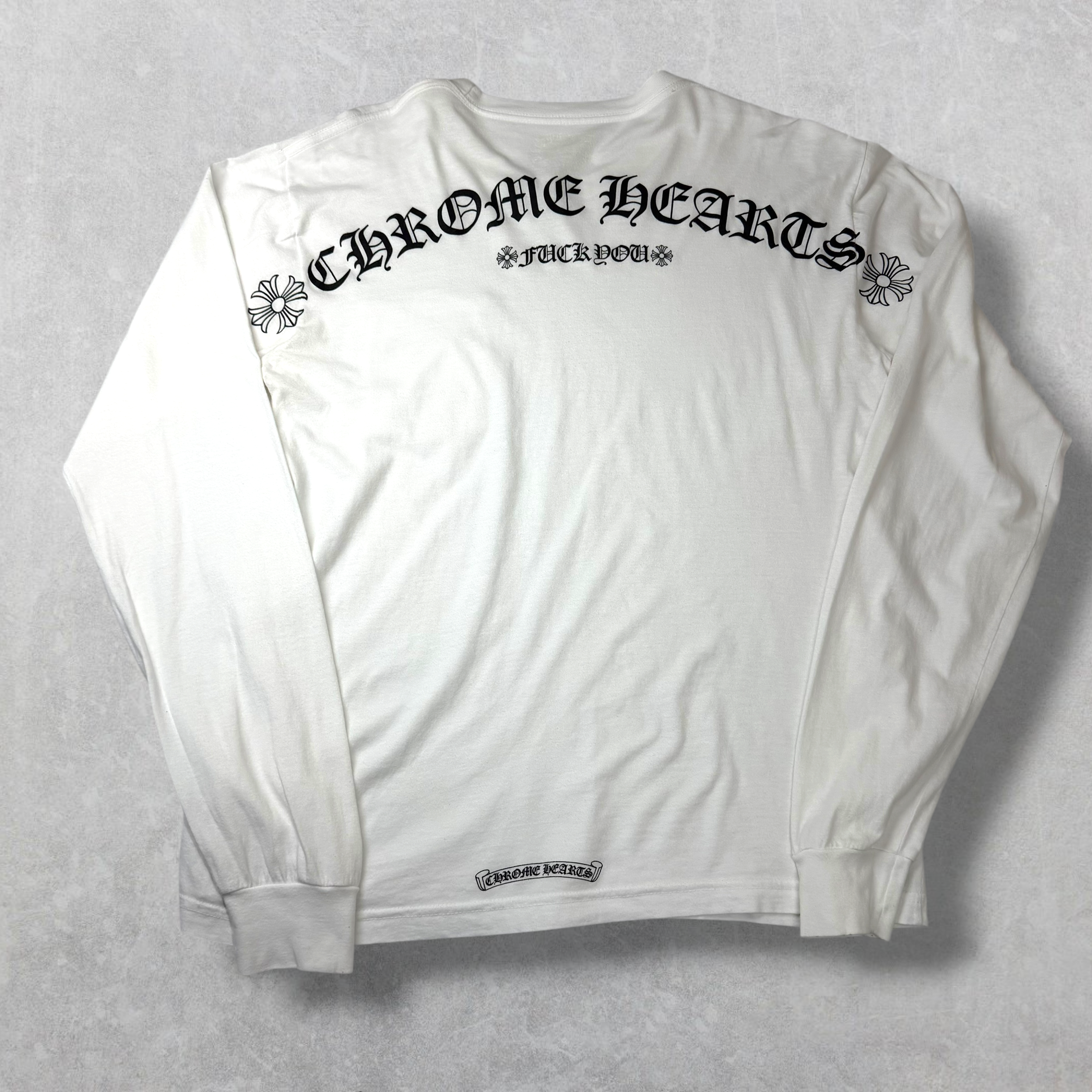 Chrome Hearts Arch Logo Fuck You L/S Tee L