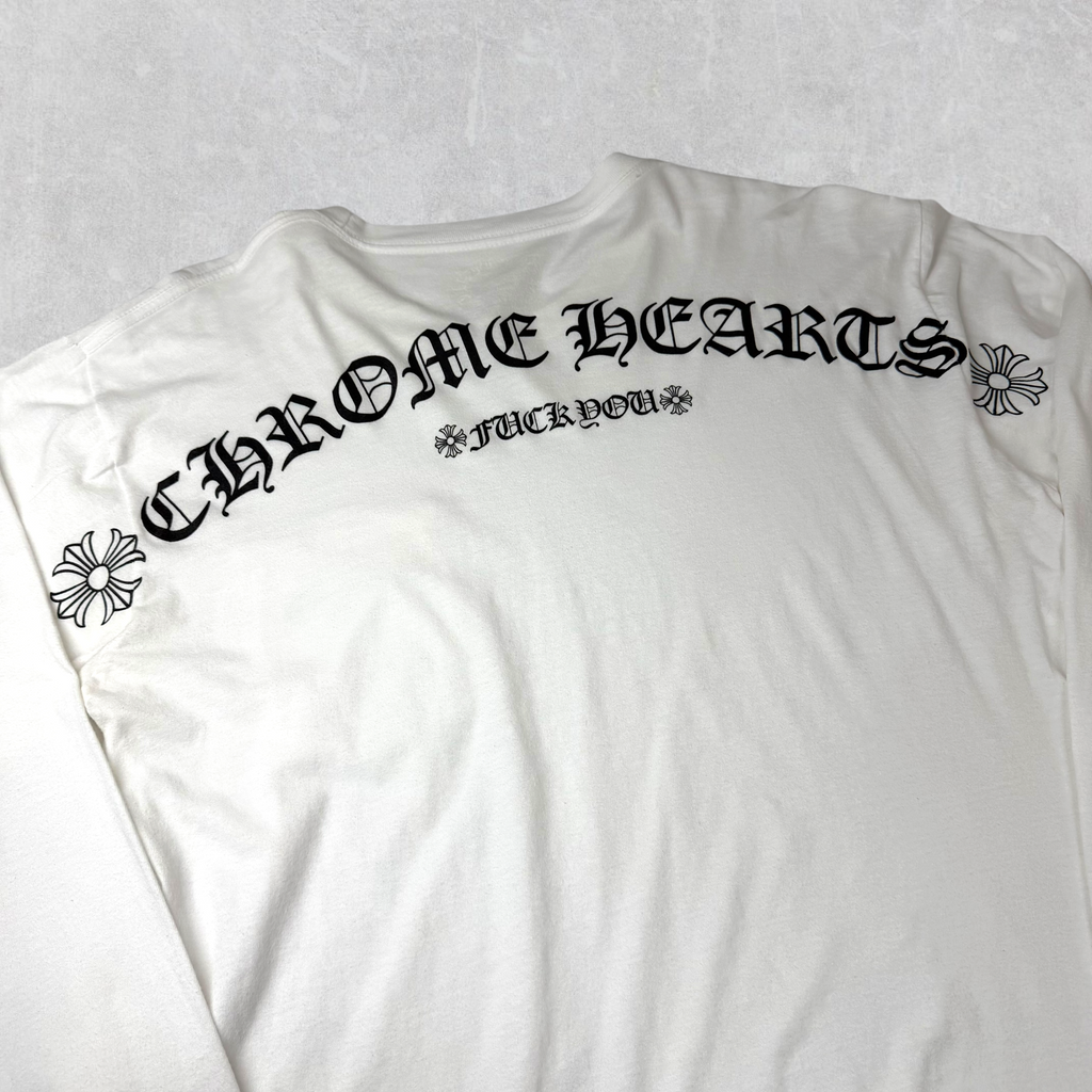 Chrome Hearts Arch Logo Fuck You L/S Tee L