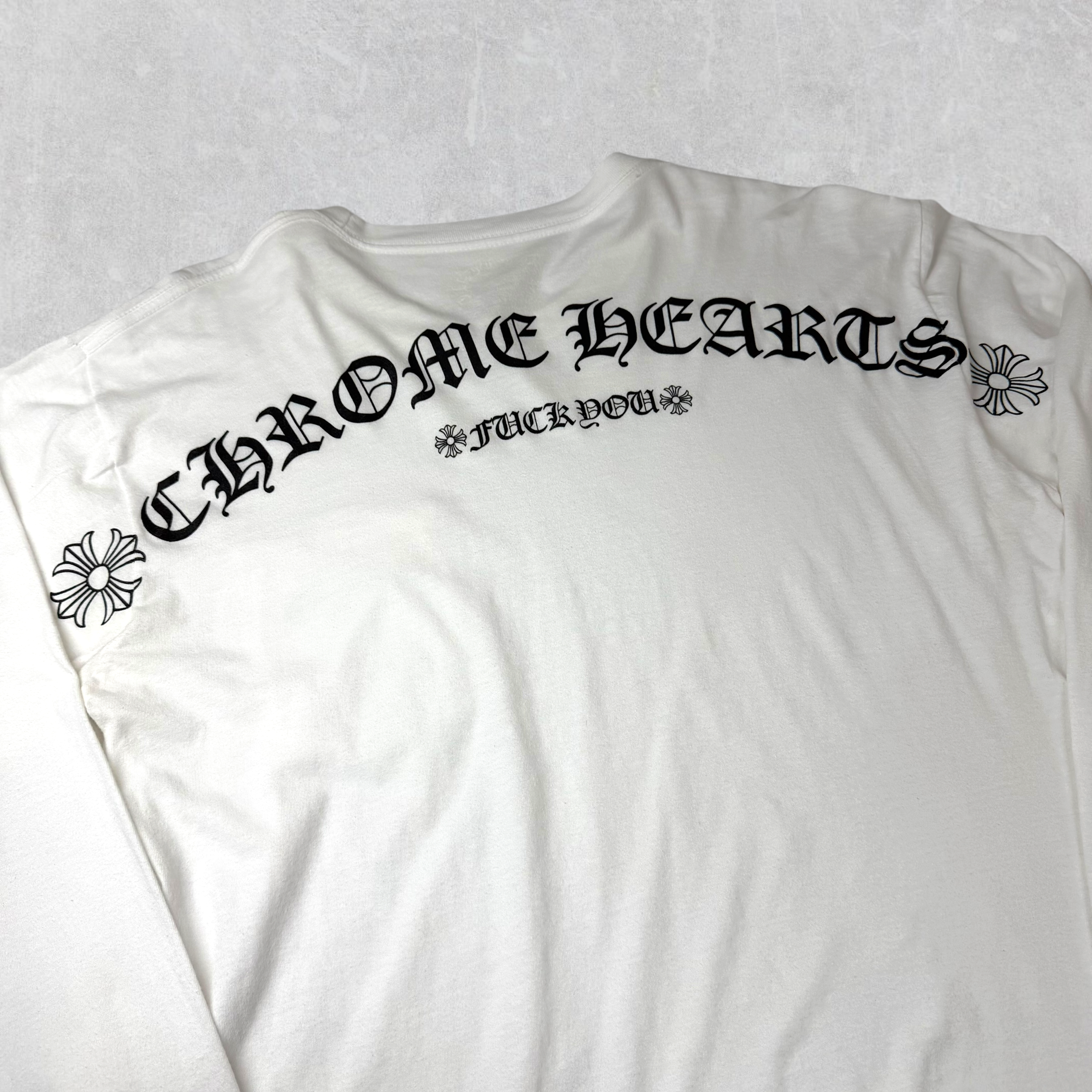 Chrome Hearts Arch Logo Fuck You L/S Tee L